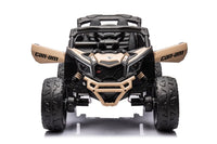 
              New Can Am 24v 4WD Mini kids ride on buggy -  Khaki
            