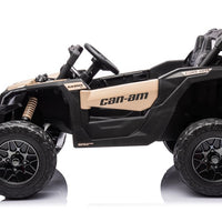 New Can Am 24v 4WD Mini kids ride on buggy -  Khaki