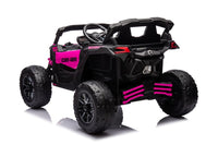 
              New Can Am 24v 4WD Mini kids ride on buggy -  Pink
            