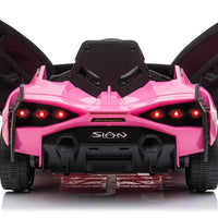 Licensed Lamborghini Sian - Pink mp4