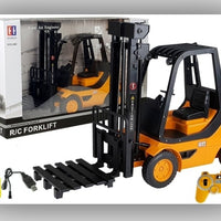 Double E branded 1:8 Large R/C rechargeable forklift