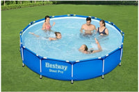 
              Bestway 12ft Steel PRO Frame Swimming Pool 56681 (366x76cm) with filter
            