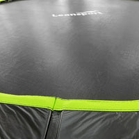 LEAN Sport Max 12ft Trampoline with ladder - Green/Black