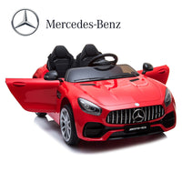 Licensed 2 seater 12v Mercedes kids ride on GT car - Red