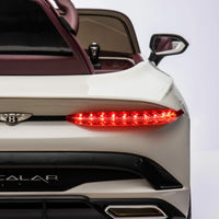 Bentley Bacalar 12v kids ride on car - White