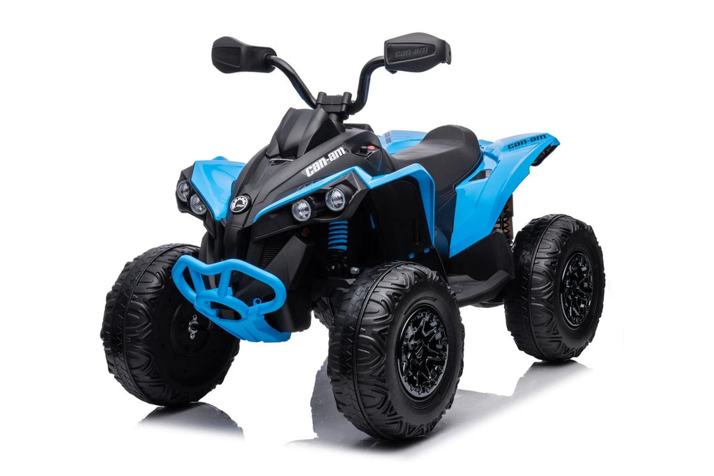 24v Can Am 4WD Kids ride on Quad bike Blue