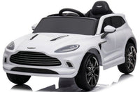 
              Aston Martin DBX 12v Kids ride on car - White
            
