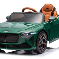 Bentley Bacalar 12v kids ride on car - White