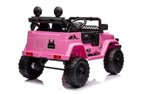 
              New Toyota FJ Moto Jeep 4WD 12v single seat kids car - Pink
            