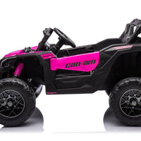 New Can Am 24v Mini kids ride on buggy -  Pink
