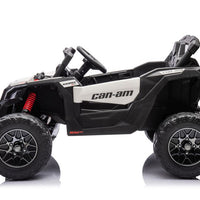 New Can Am 24v Mini kids ride on buggy -  White