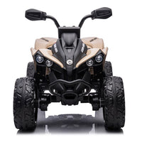 24v Can Am 4WD Kids ride on Quad bike - Khaki