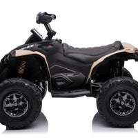 24v Can Am 4WD Kids ride on Quad bike - Khaki