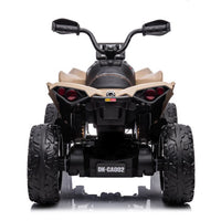24v Can Am 4WD Kids ride on Quad bike - Khaki
