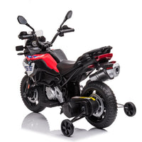 12v BMW Electric Ride On Motorbike With Rubber Wheels - RED