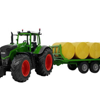Large Tractor with Trailer 80 cm Bale Siana Remote Control