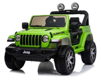 
              12v Licensed Rubicon Jeep wrangler - Pink/Black/Green
            