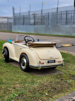
              LICENSED Mercedes classic 300s 12v kids ride on car - Beige
            