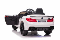 
              NEW 2022 BMW M5 12V KIDS RIDE ON CAR IN WHITE AT CARZ 4 KIDZ LEEDS
            