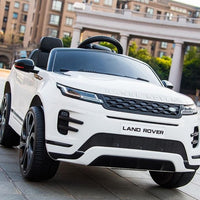 Licensed Range Rover 12v evoque kids car - White