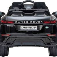 Licensed Range Rover 12v evoque kids car - Black mp4