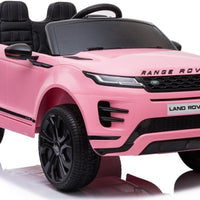 Licensed Range Rover 12v evoque kids car - Pink mp4