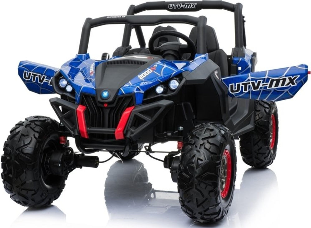 UTV MX 603 4wd Mp4 kids ride on buggy -  Spider blue
