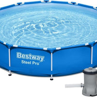 Bestway 12ft Steel PRO Frame Swimming Pool 56681 (366x76cm) with filter
