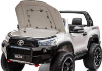 
              Toyota Hilux 24v 2 seater 4wd Kids ride on car - White
            