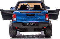 
              Toyota Hilux 24v 2 seater 4wd Kids ride on car - Metallic Blue
            