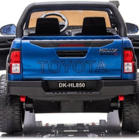 Toyota Hilux 24v 2 seater 4wd Kids ride on car - Metallic Blue