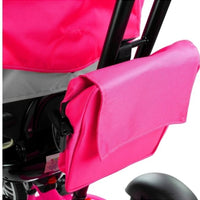 Tricycle 3 in 1 Bike/Stroller with Rubber wheels - PINK