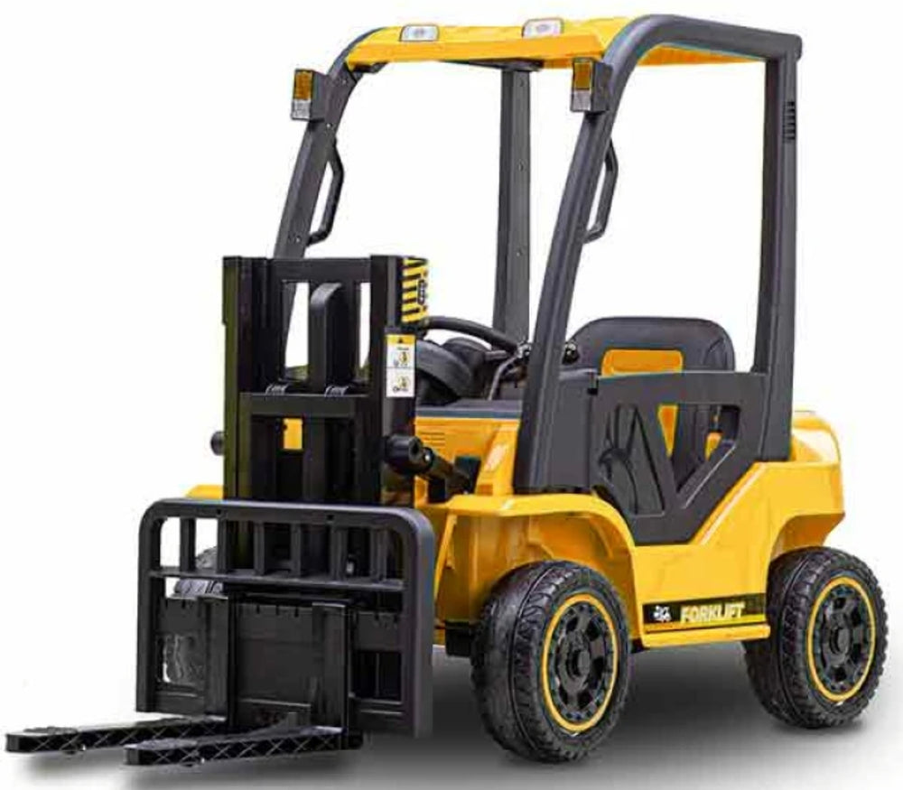 NEW Kids ride on Forklift mp4 - Yellow