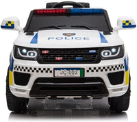 
              12v British Police car - White
            