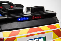 
              12v British Police car - White
            