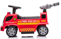
              Electric 6v Ride-On Fire engine for toddlers
            