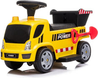 
              Electric 6v Ride-On Tipper truck for toddlers
            