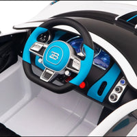 Licensed Bugatti Divo kids 12v ride on car - White