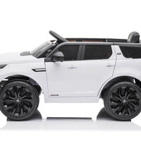 Licensed land rover 12v Discovery New 2022 kids ride on car - White