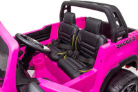 
              Toyota Hilux 24v 4wd 2 seater Kids ride on car - Pink
            