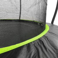 LEAN Sport Max 8ft Trampoline with ladder - Green/Black