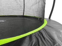 
              LEAN Sport Max 12ft Trampoline with ladder - Green/Black
            