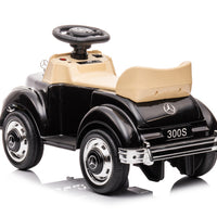 Electric 6v Black Classic Mercedes for toddlers