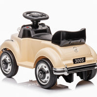 Electric 6v Beige Classic Mercedes for toddlers