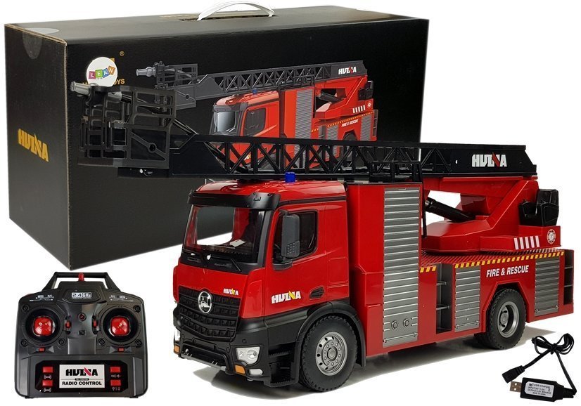 Rechargeable Fire engine Huina 1:14 with remote