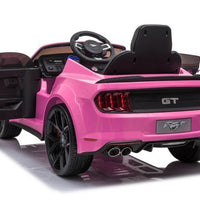 Licensed Ford Mustang 24v Drift kids ride on car - Pink