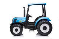 
              T7 New Holland 12v kids electric tractor with remote at Carz 4 Kidz
            