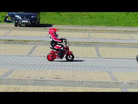 
              24v 250w Kids electric monkey bike with stabilisers
            