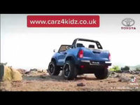 
              NEW Toyota Hilux 24v 4wd 2 seater Kids ride on car - Black
            